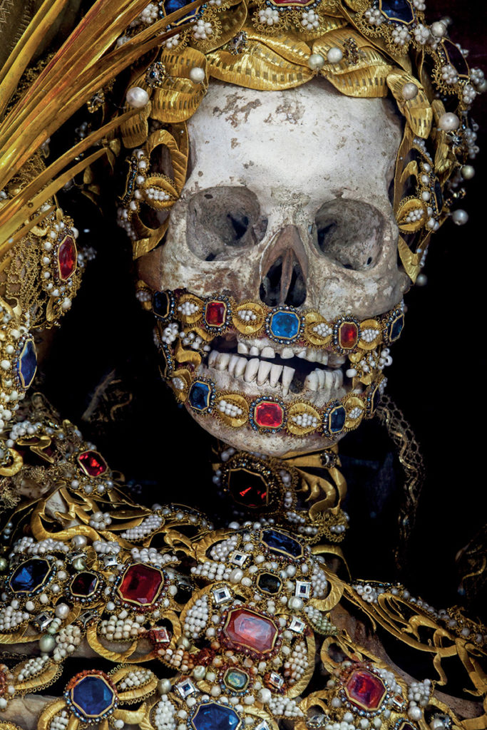 Bejeweled Skeletons: Europe's Glittering Catacomb Saints