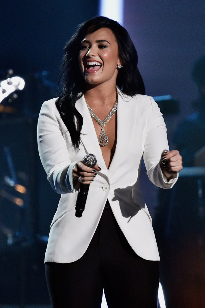 Demi Lovato Forevermark Necklace