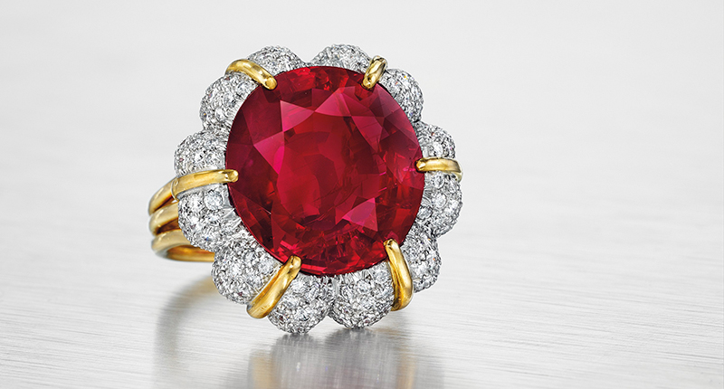 'Jubilee Ruby' Up For Auction