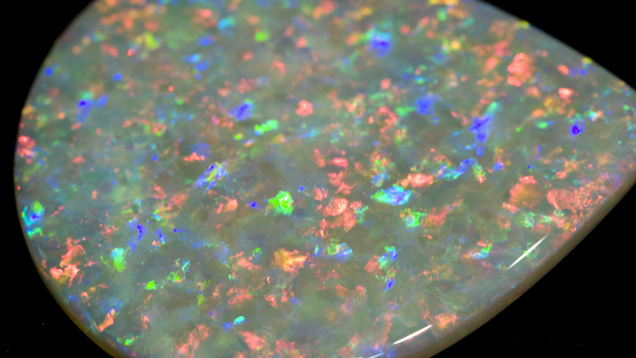 Fine quality light opal from Minterbee or Mentervee (sp?).