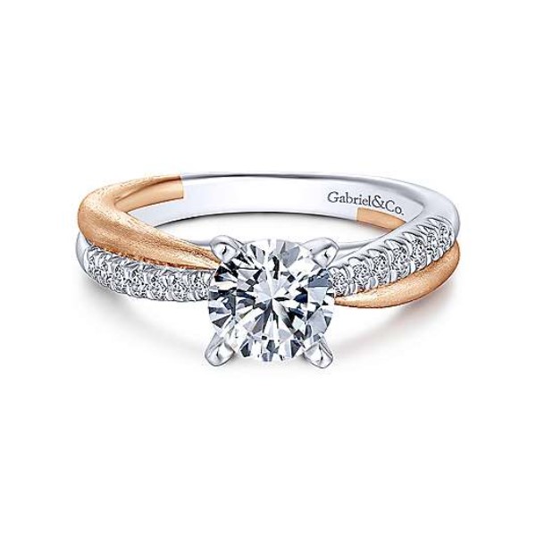 Diamond Semi-mount Engagement Ring