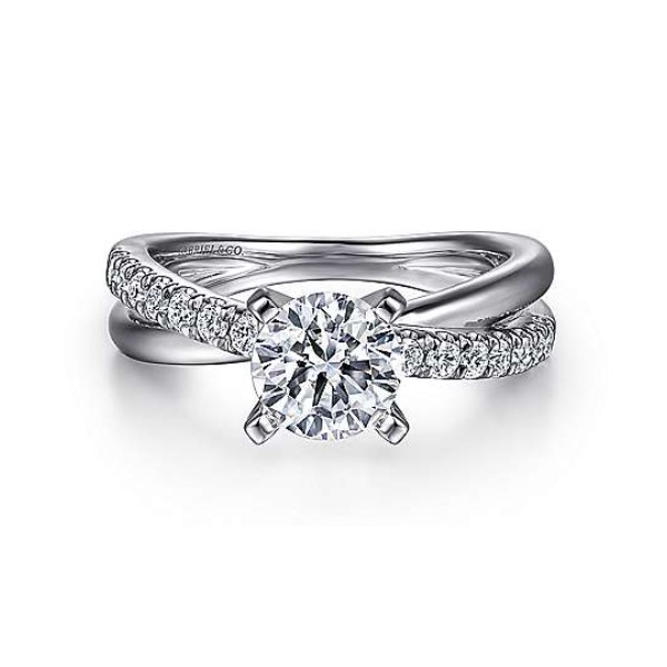 Diamond Semi-Mount Engagement Ring