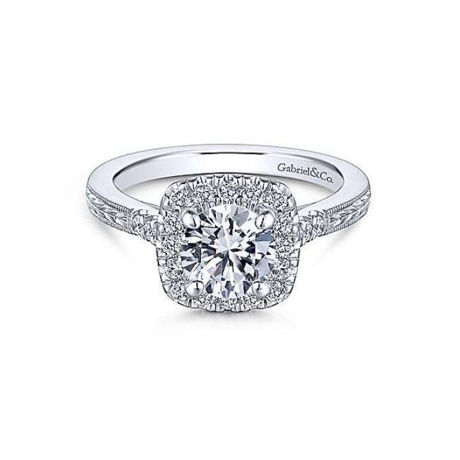 Diamond Semi-Mount Engagement Ring