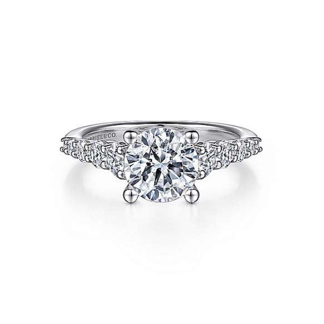 Diamond Semi-Mount Engagement Ring