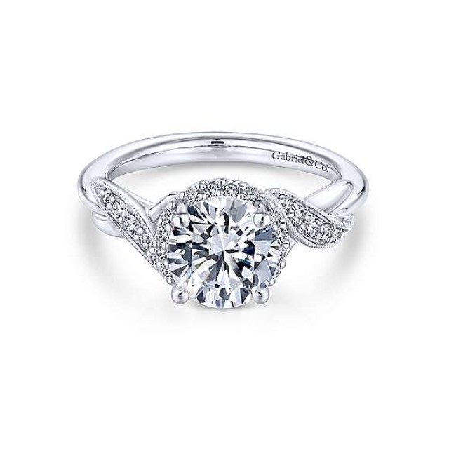 Diamond Semi-Mount Engagement Ring