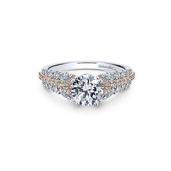 Diamond Semi-mount Engagement Ring