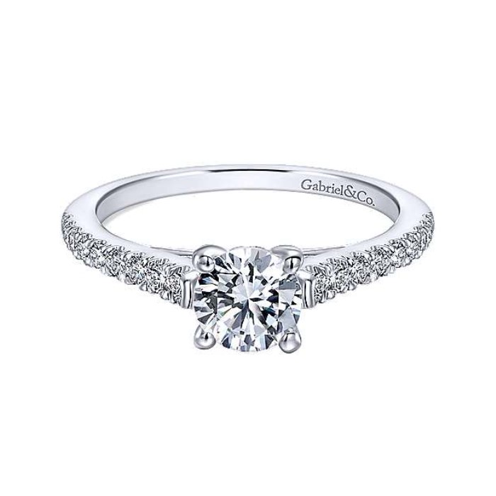 Diamond Semi-mount Engagement Ring