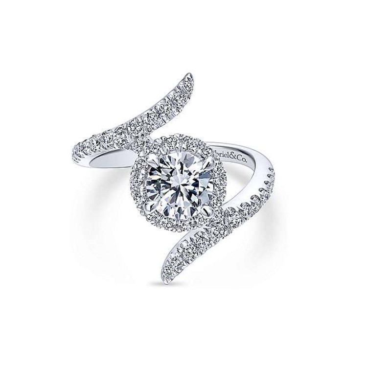 Diamond Semi-mount Engagement Ring