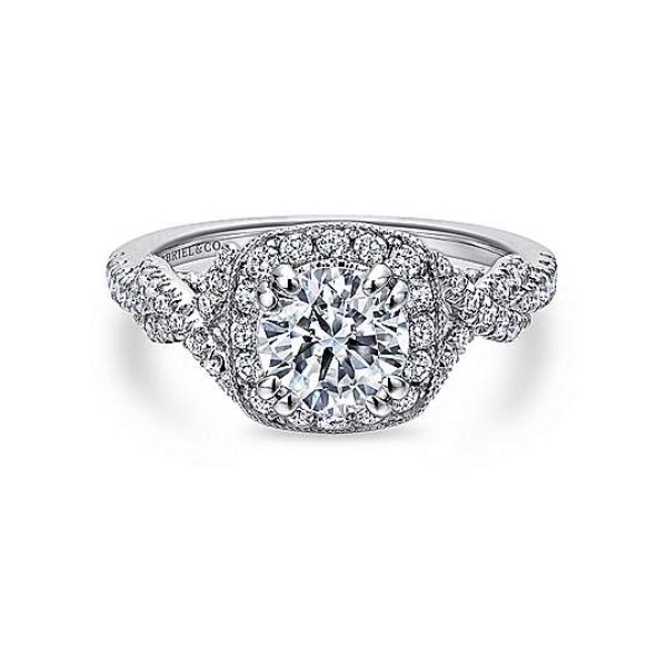 Diamond Semi-Mount Engagement Ring