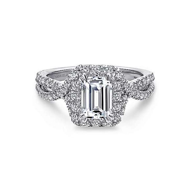 Diamond Semi-Mount Engagement Ring