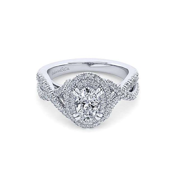 Diamond Semi-mount Engagement Ring