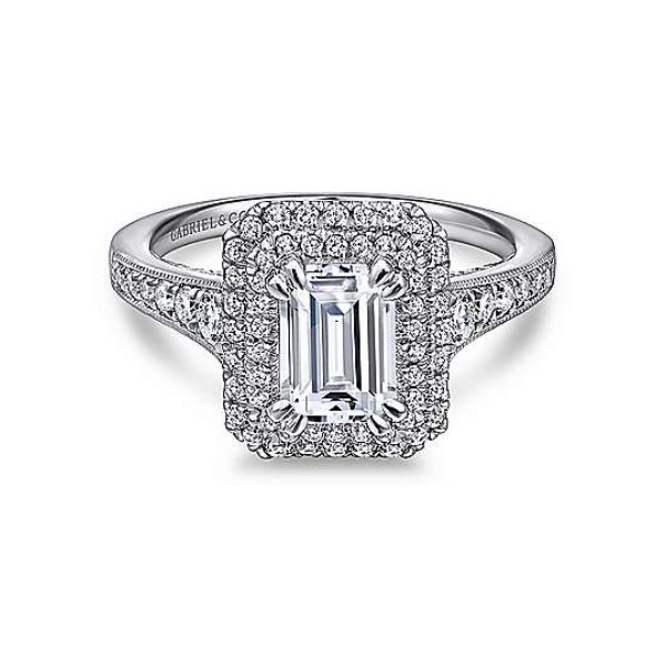 Diamond Semi-Mount Engagement Ring