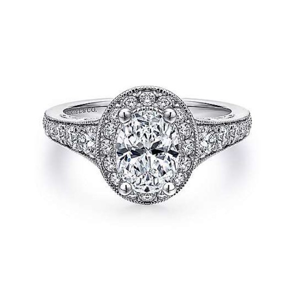 Diamond Semi-Mount Engagement Ring