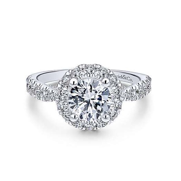 Diamond Semi-mount Engagement Ring