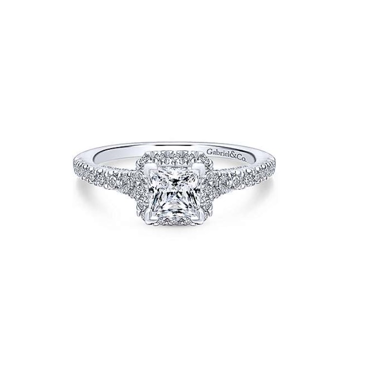 Diamond Semi-mount Engagement Ring