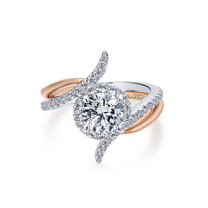 Diamond Semi-mount Engagement Ring