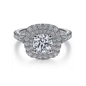 Diamond Semi-Mount Engagement Ring