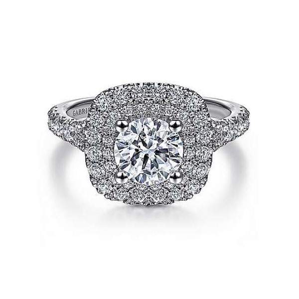 Diamond Semi-Mount Engagement Ring