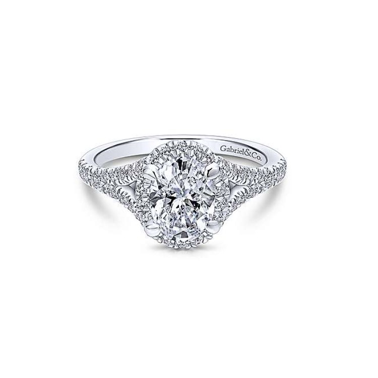 Diamond Semi-mount Engagement Ring