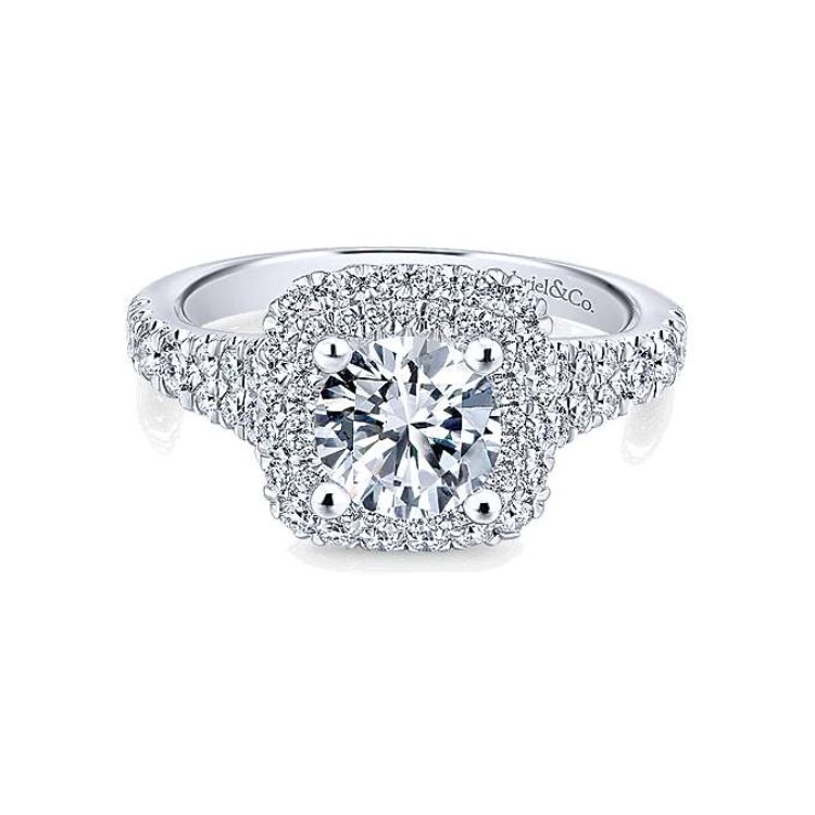 Diamond Semi-Mount Engagement Ring