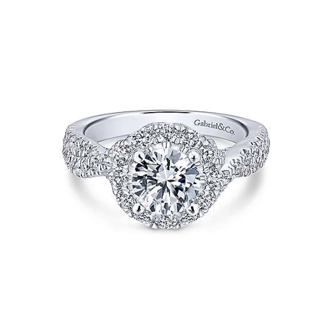 Diamond Semi-Mount Engagement Ring