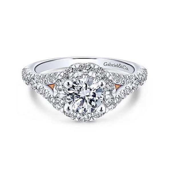 Diamond Semi-mount Engagement Ring