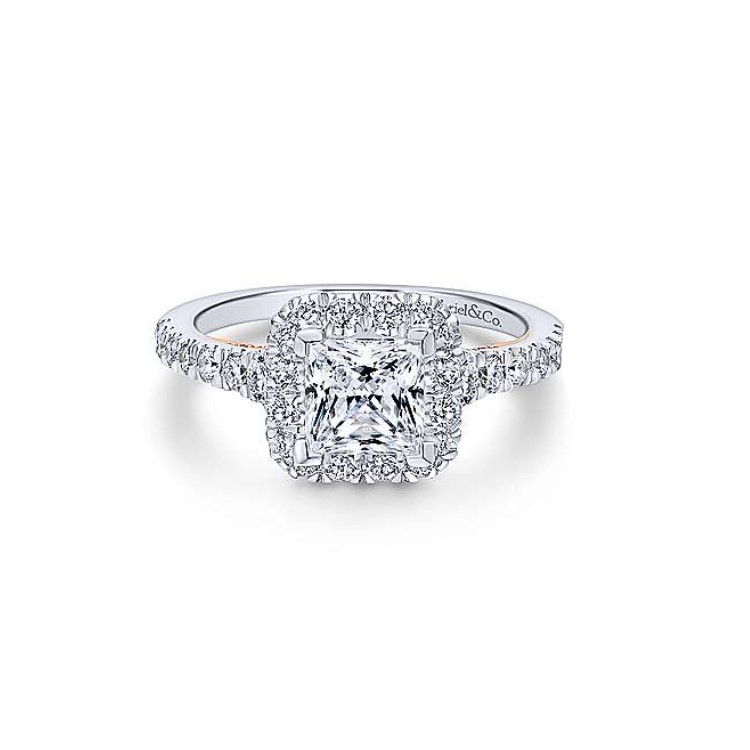 Diamond Semi-mount Engagement Ring