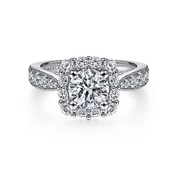 Diamond Semi-Mount Engagement Ring