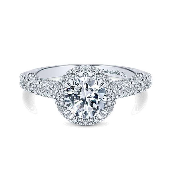 Diamond Semi-mount Engagement Ring