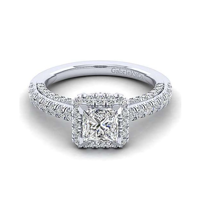 Diamond Semi-mount Engagement Ring