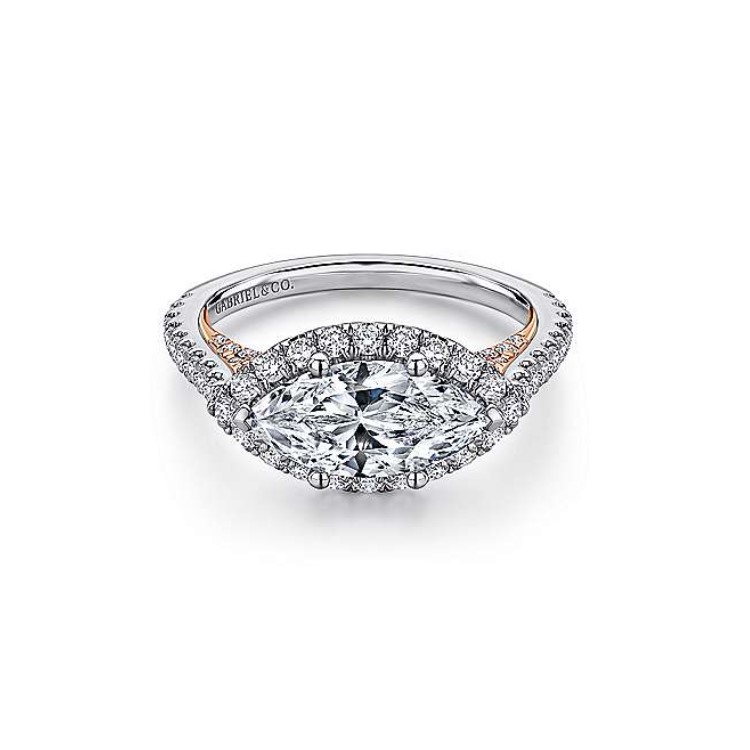 Diamond Semi-Mount Engagement Ring