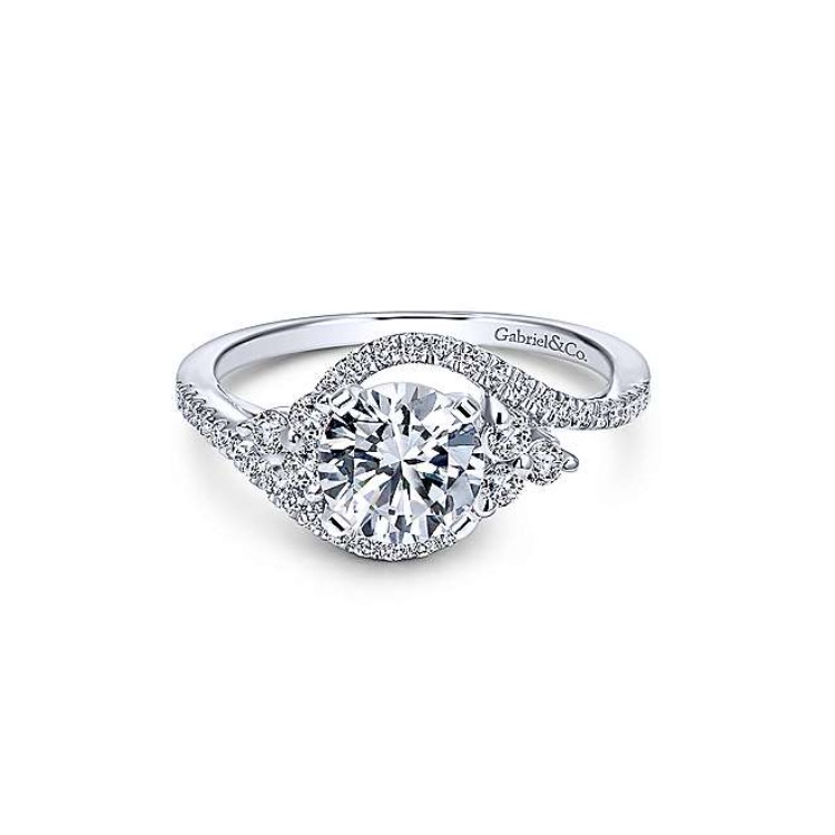 Diamond Semi-mount Engagement Ring