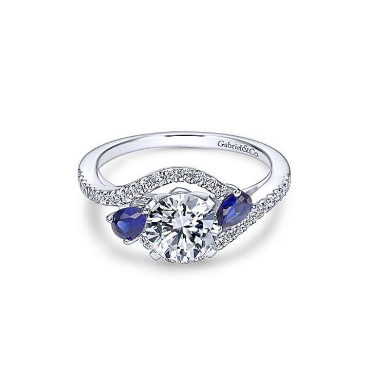 Diamond Semi-mount Engagement Ring