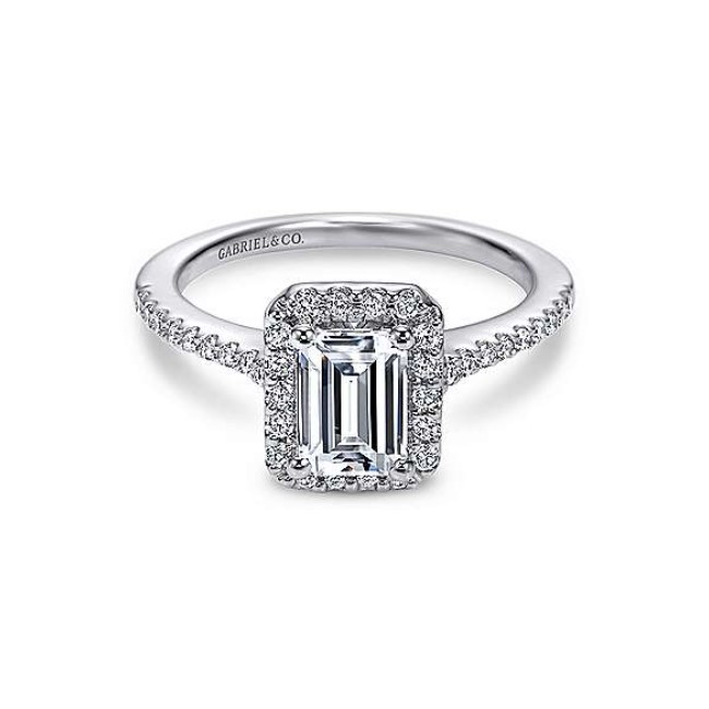 Diamond Semi-Mount Engagement Ring