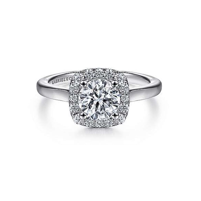 Diamond Semi-Mount Engagement Ring