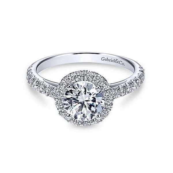 Diamond Semi-mount Engagement Ring