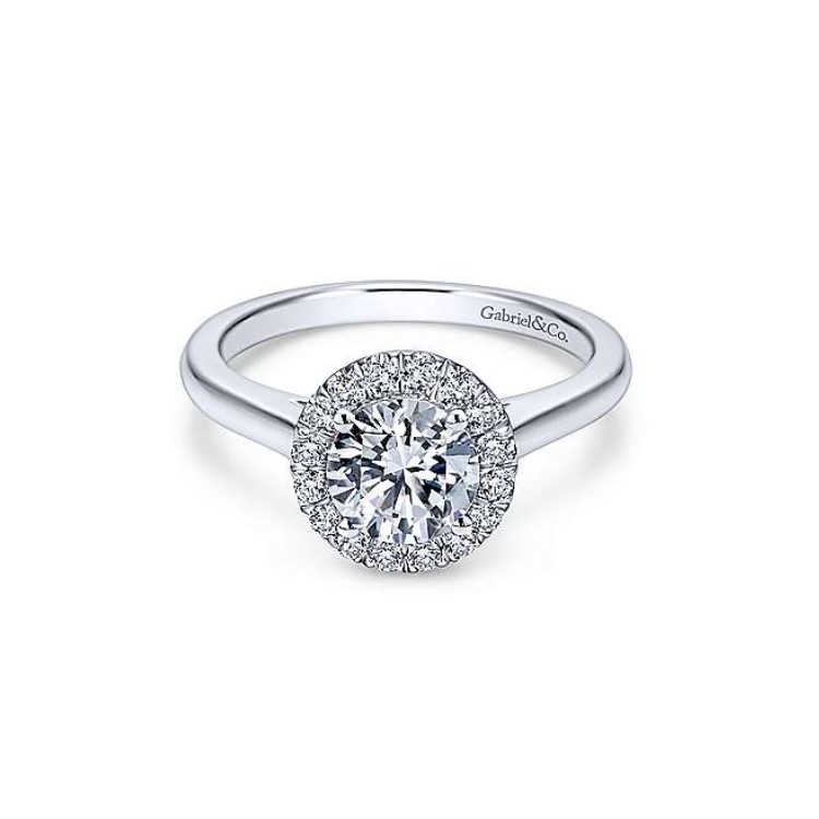 Diamond Semi-mount Engagement Ring