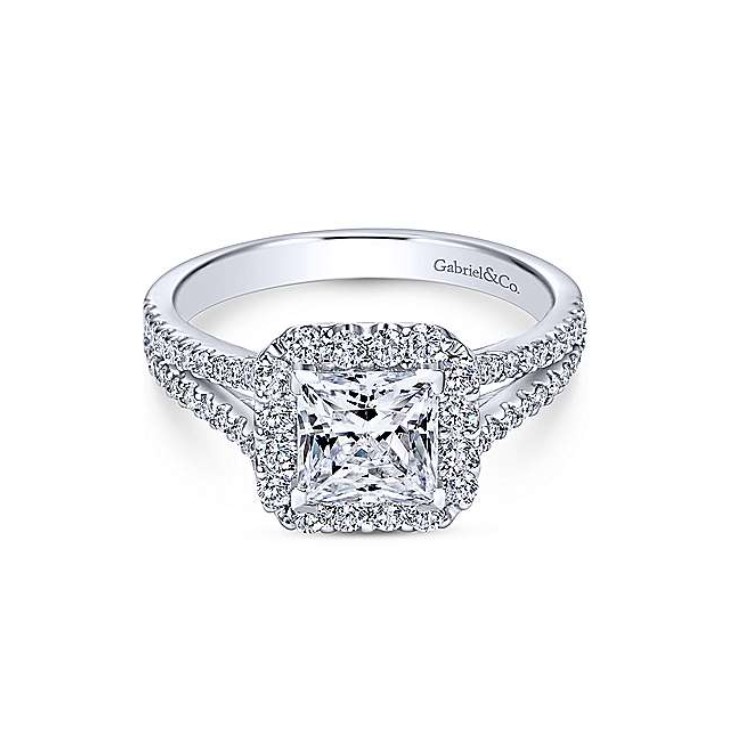 Diamond Semi-mount Engagement Ring