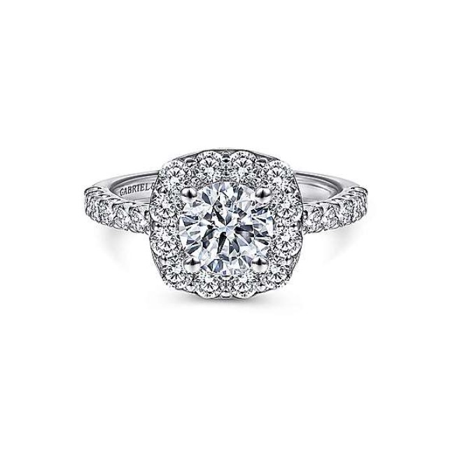 Diamond Semi-Mount Engagement Ring