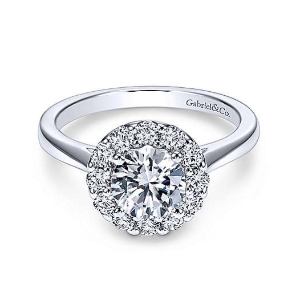 Diamond Semi-mount Engagement Ring