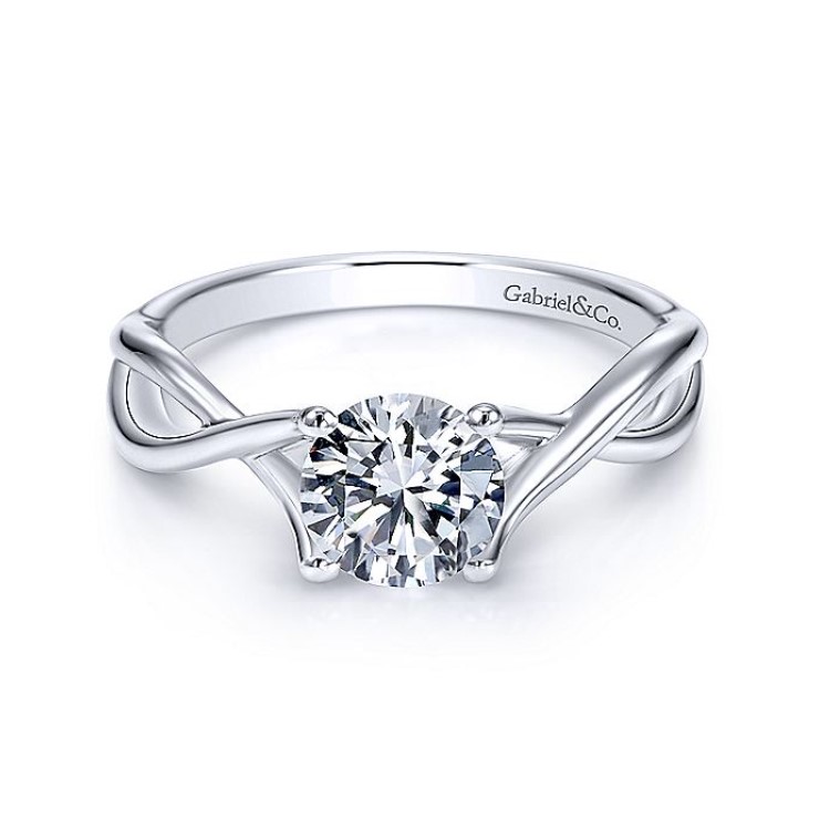 Diamond Semi-mount Engagement Ring