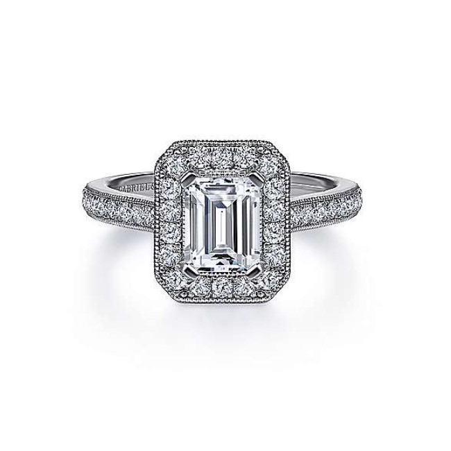 Diamond Semi-Mount Engagement Ring