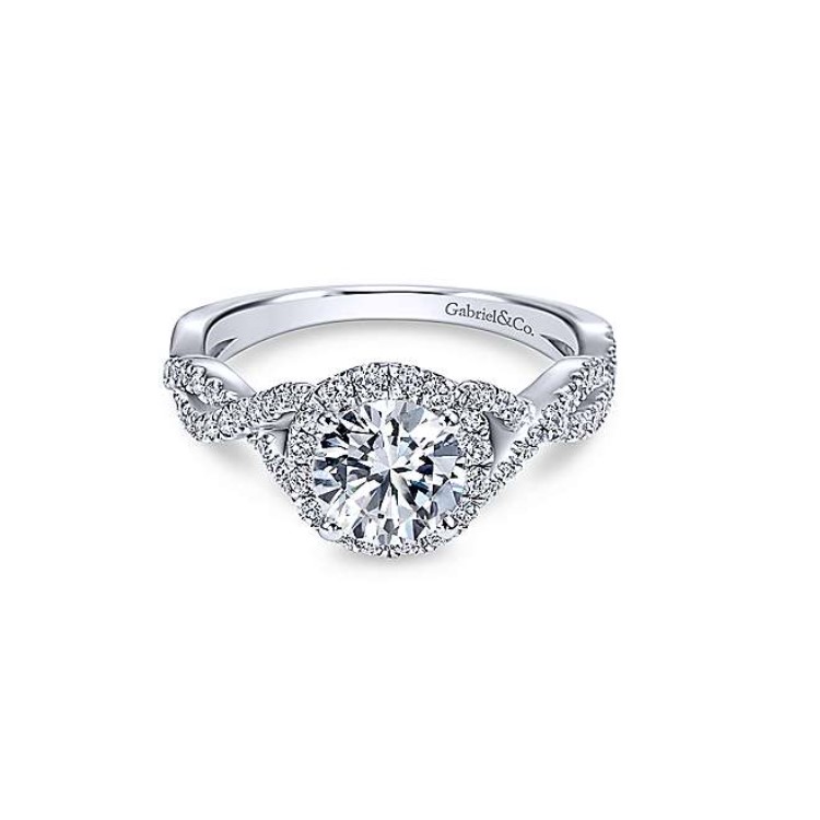 Diamond Semi-mount Engagement Ring