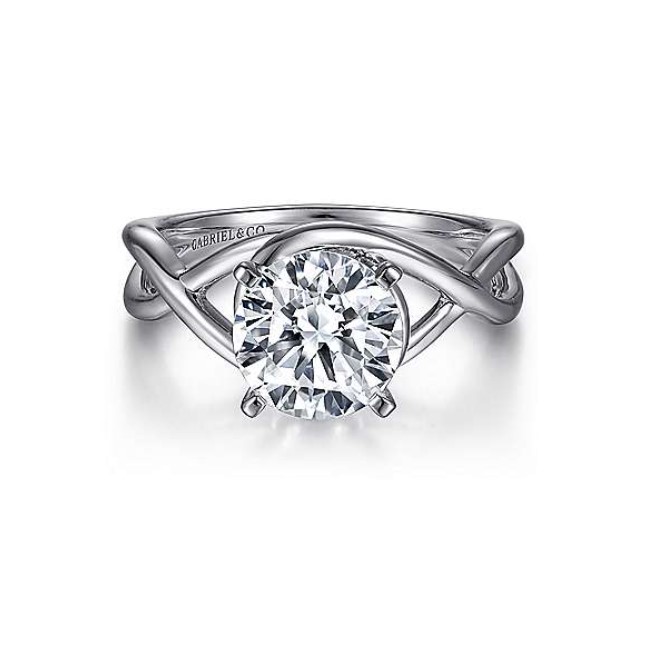 Diamond Semi-Mount Engagement Ring