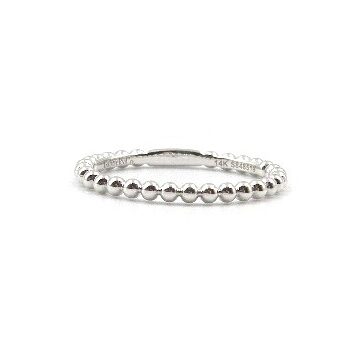 14 Karat White Gold Fashion Ring