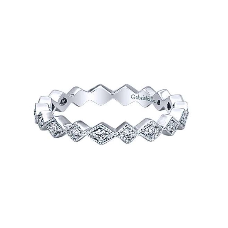 Diamond Stackable Band