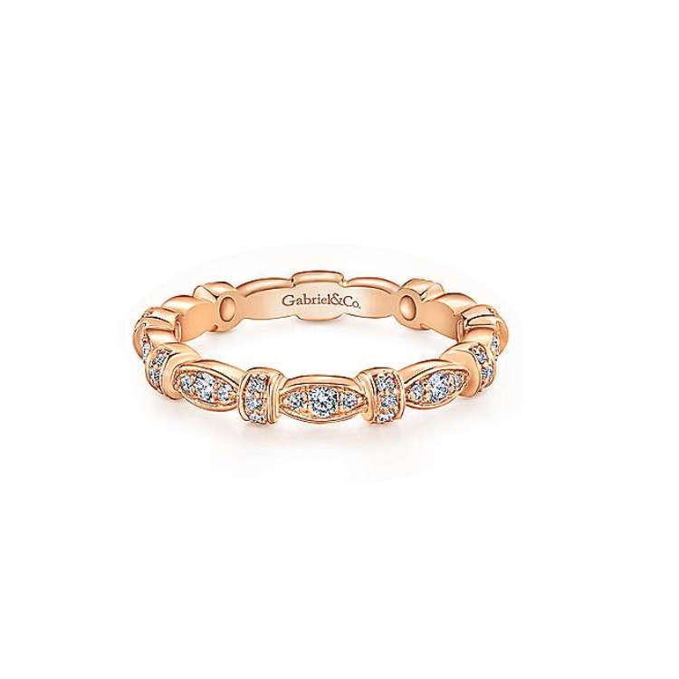 Diamond Stackable Band