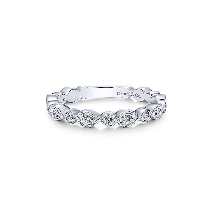 Diamond Stackable Band