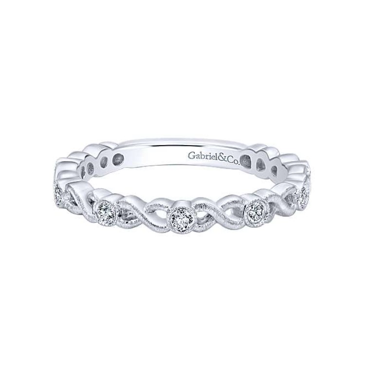 Diamond Stackable Band