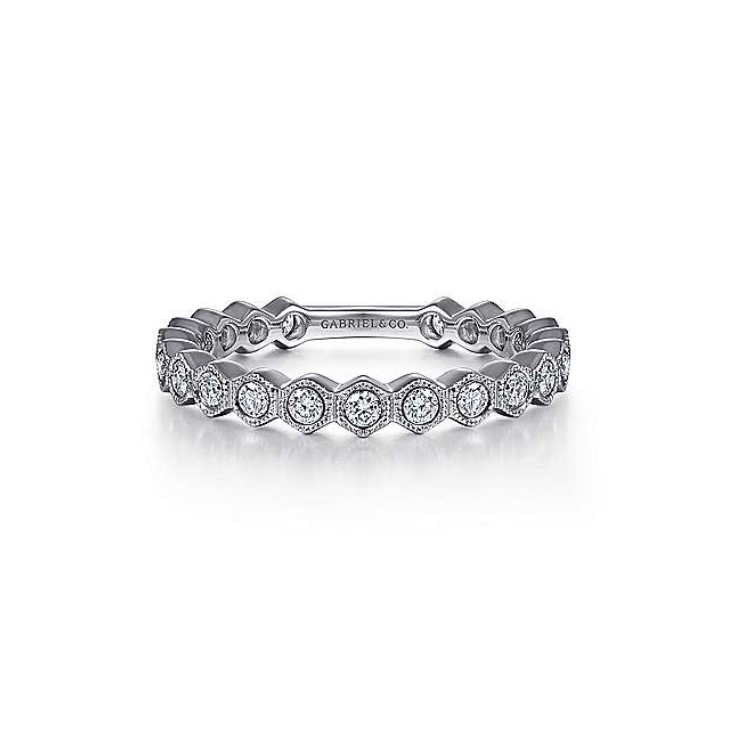 Diamond Stackable Band